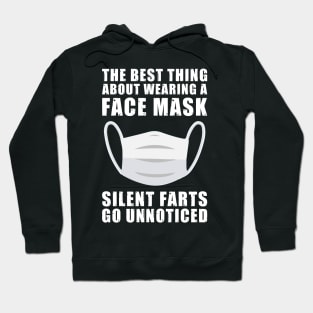 Funny Face Mask Joke Design Hoodie